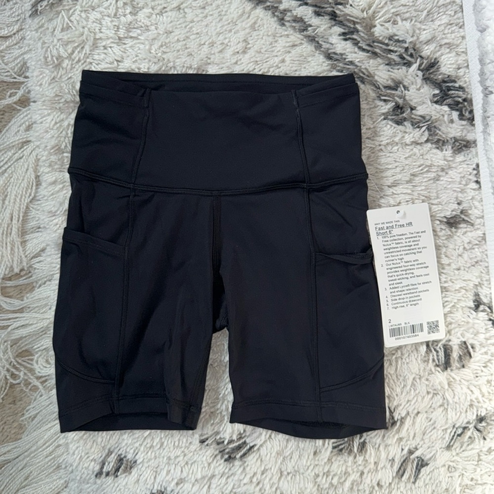 Lululemon Fast and Free Shorts